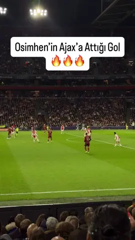 #kesfet #begen #takip Ajax Galatasaray Victor Osimhen  tribün çekim golü