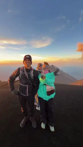 No big deal my honeymoon is hiking a 13,000 ft volcano ( I have so many updates for you guys)  #acentenango #guatemala 