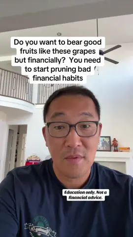 Do you want to bear good financial fruits like these grapes?  We all know that in order to get good grapes we need to prune.  Are you ready to prune bad habits?  #creatorsearchinsights #booklover #tiktokshopcreatorpicks #PersonalFinance #TikTokLearningCampaign 