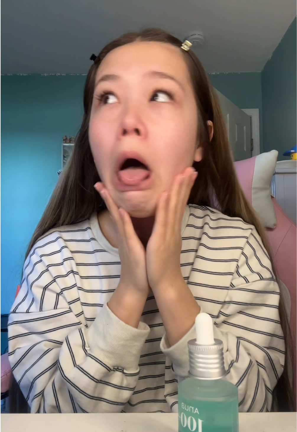 get ready with me but im sick i think #grwm #makeup #skincare #beauty #nailartist @anua_global @Bubble Skincare @e.l.f. Cosmetics UK @Saie @Benefit Cosmetics @Fenty Beauty @Glossier @Summer Fridays @Makeup By Mario @AquaphorUS @CeraVe 