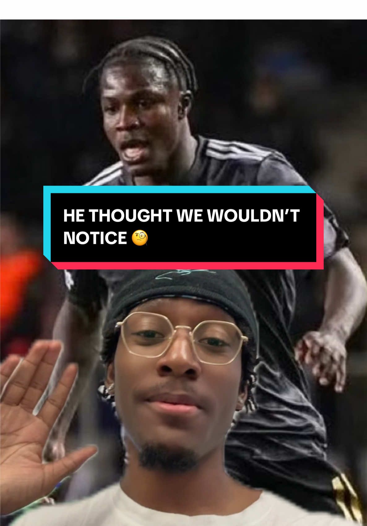 He thought we wouldn’t notice 🧐 #fyp #footballtiktok #championsleague #chelseafc #fyp 
