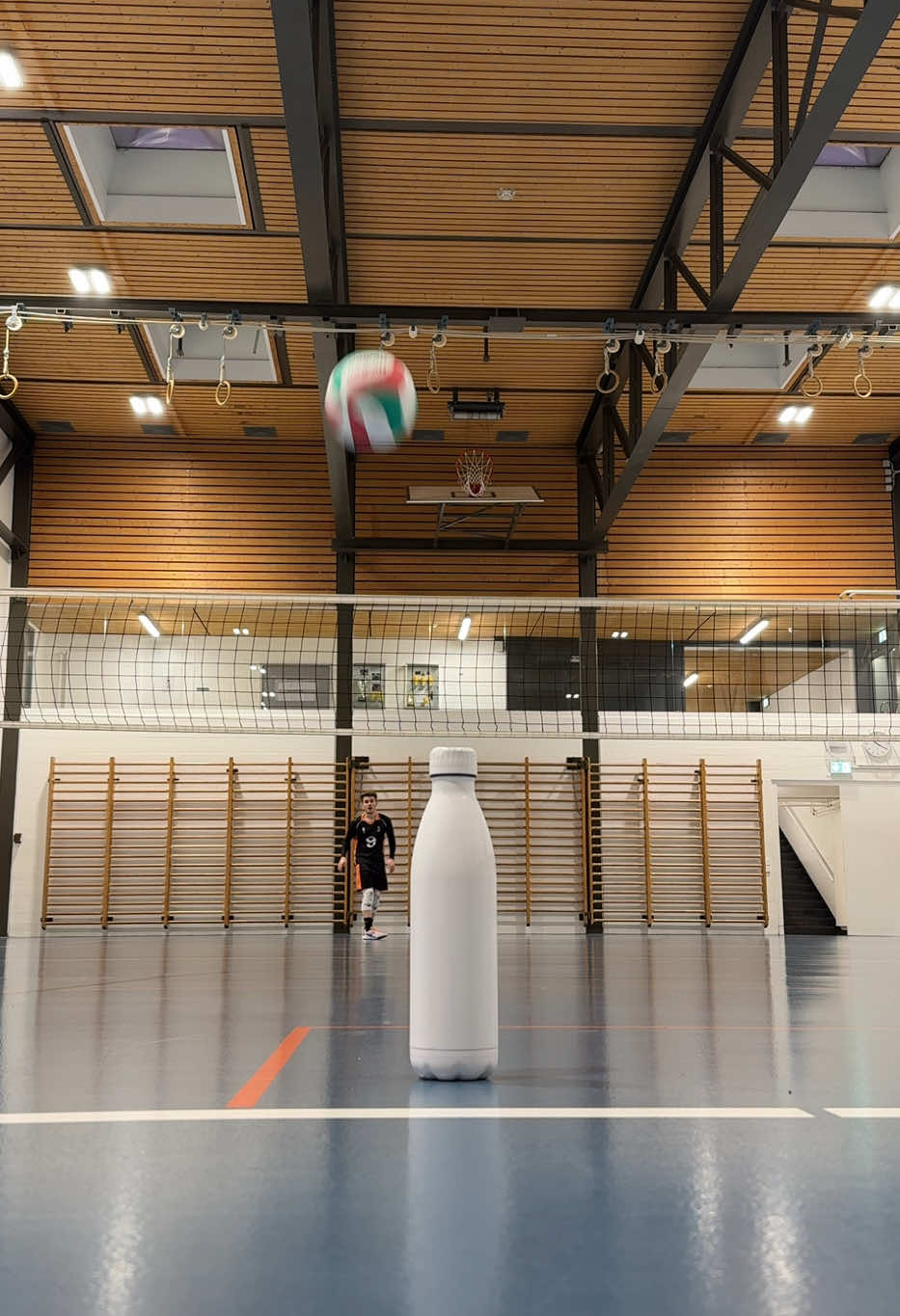 Haikyuu-Serve-Challenge 🎯🏐 #volleyball #haikyuu 