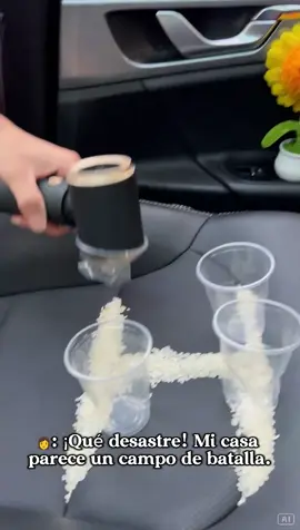 Literalmente no esperaba que sacara TANTO polvo 😳 Esta mini aspiradora TechMagix es una locura… compacta, sin cable y con una potencia que no parece real 💨 🖤 Link en mi bio — te prometo que la vas a usar más de lo que piensas.#TechMagix #coches #limpio 