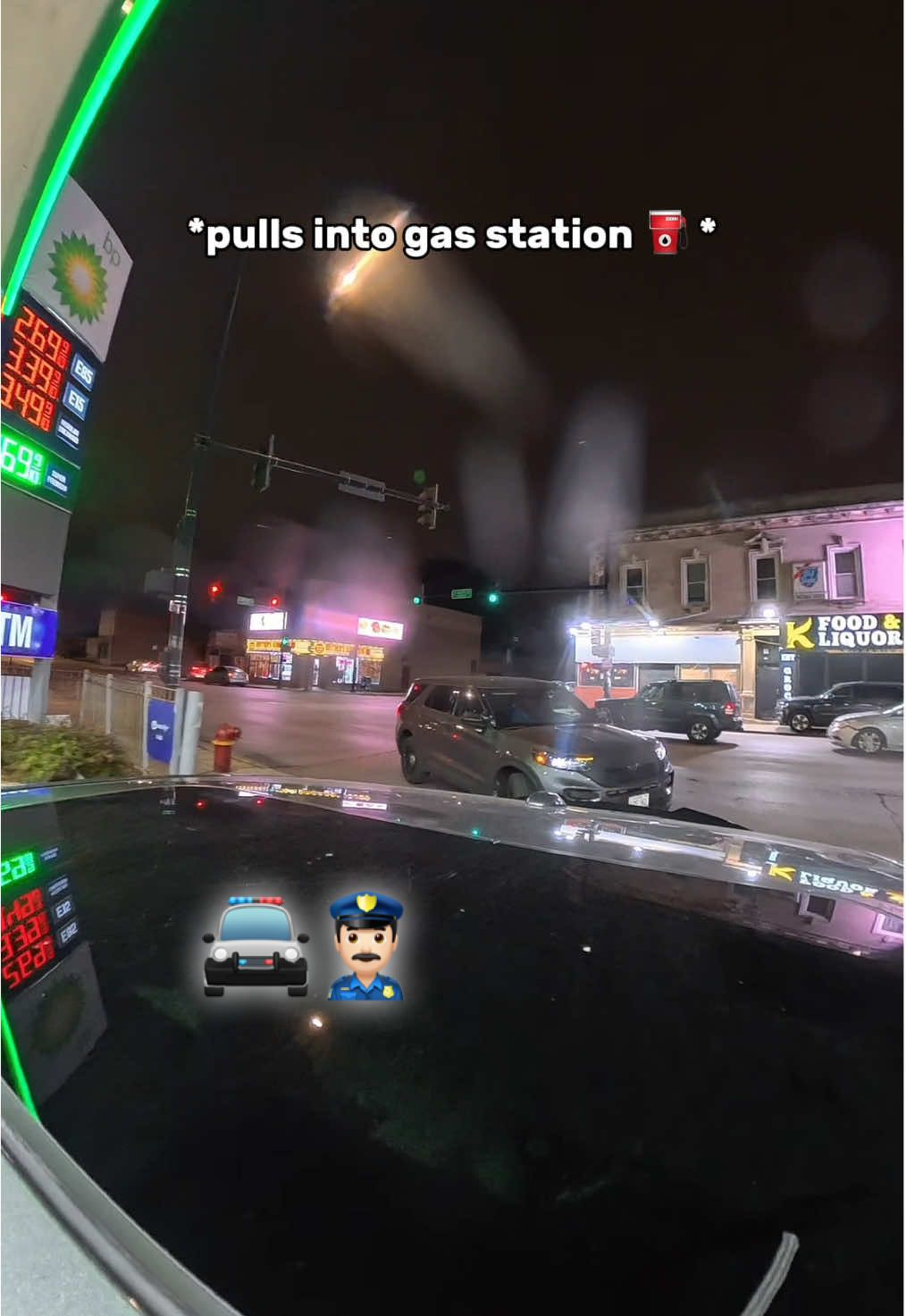 Y’all think they chased or nah? 🤣 #fyp #police 