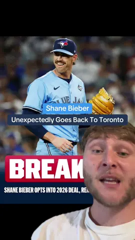 Why did Shane Bieber pick up his player option for 2026? #MLB #baseball #shanebieber #torontobluejays #mlbfreeagency 