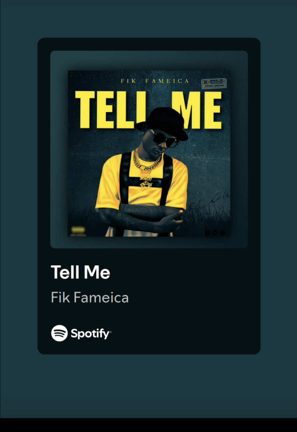 Fik Fameica - Tell Me @Fik Fameica  #feezlyrics #fikfameica #tellme #kampala_tiktokers #lyricsvideo 