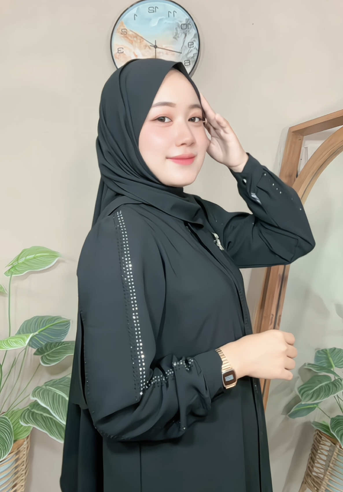 Bagus banget yg hitam ini apalagi bahannya Sabrina anti UV Join live dia up60%✨🖤🫶🏻 #abaya #abayasabrina #fyp #fyppppppppppppppppppppppp #abayapremium 