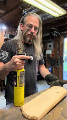 So satisfying  #woodworking #fire #torch #hot #asmr 