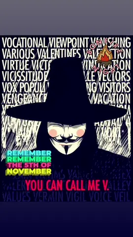 Remember remember the fifth of November... #5thofnovember #rememberremember #fyp #vforvendetta 