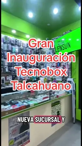 ⚠️ PREMIO SORPRESA PARA LOS PRIMEROS 50 EN LLEGAR ⚠️ GRAN INAUGURACIÓN #TECNOBOX #TALCAHUANO #ACUENTA VIERNES 7 Y SÁBADO 8 DE NOVIEMBRE APROVECHA ESTOS DESCUENTOS: - LÁMINA DE VIDRIO PARA CELULAR A $1.000 - $5.000 DE DESCUENTO EN CUALQUIER LÁMINA LENSUN (SOBRE PRECIO NORMAL) - LÁMINA HIDROGEL PARA CELULAR A SÓLO $2.990 (REF $7.990) - 2X1 EN CARCASAS PARA CELULAR, PAGANDO LA DE MAYOR VALOR - JUEGO VIRAL BASTA 1ª GENERACIÓN A SÓLO $5.990 (REF $9.990) - 50% DESCUENTO LINEA GAMER (AUDIFONOS, MOUSE, TECLADOS, MOUSEPADS) - 25% DESCUENTO EN TODO JUGUETERÍA - 50% DESCUENTO ARTÍCULOS PESCA Y CAZA - PARLANTE KARAOKE RGB A $5.990 (REF $9.990, SKU 6973281283087) - AUDÍFONOS ULTRAPODS TWS, BLUETOOTH, A PRUEBA DE AGUA A $4990 (REF $8.990) - RELOJ INTELIGENTE T10 UTRA A $7.990 (REF $12.990) - SPINNER ARTICULADO TRANSFORMABLE A $1.000 (REF $2.990, SKU 1913250731) - JUEGO DE CARTAS VIRUS A $3.990 (REF $7.990) - AUDÍFONOS P9, BLUETOOTH, AUX, TF, TODOS LOS COLORES A $4.990 (REF $10.990) - PARLANTE BLUETOOTH RGB, LECTOR TARJETA, USB, AUX A $6.990 SKU 1818250804 - AUDÍFONO GAMER FLASH CAT RGB/USB/AUX A $9.990 (REF $28.990, SKU 1704140222) - RELOJ DE PULSERA DIGITAL CLÁSICO A $1.990 (REF $3.990 SKU 1850250326) - PROTECTORES DE CABLE A $790 (REF $1.990 SKU 1555240820) - SOPORTE DE SILICONA VENTOSA PARA CELULAR A $500 - 2X1 EN POP SOCKETS, STRAPS Y LANYARDS - JUEGO POLILLA TRAMPOSA $2.990 (REF $4.990) - LÁMINA ANTI EMPAÑE PARA AUTO A SÓLO $500 (REF $1.990) - CEPILLO DE DIENTES AUTOMÁTICO A $1.990 (REF $4.990) - TRALALERO TRALALA ARMABLES A $1.990 (REF $4.990) - BONSAI DECORATIVO A $1.990 (REF $3.990) - PROTECTOR DE CABLE ESPIRAL A SÓLO $500 (REF $990) - 10% DE DESCUENTO EN EL RESTO DE LA TIENDA ESTAMOS DETRÁS DE LAS CAJAS DEL SÚPER ACUENTA EN GÓMEZ CARREÑO 3425, LOCAL 2 TE ESPERAMOS ESTE VIERNES Y SABADO DE 10:00 A 20:00HRS * DESCUENTOS VÁLIDOS SÓLO EN LA SUCURSAL SEÑALADA POR LOS DÍAS INDICADOS * HASTA AGOTAR STOCK. DESCUENTOS NO ACUMULABLES.#talcahuano 