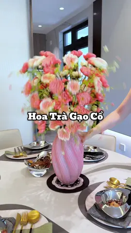 Hoa trà gạo cổ! #hoatragaoco #xh 