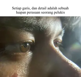 Semakin sepi dunianya, semakin detail lukisannya  #lukisan #seni #cinematic #fyp #seniman 