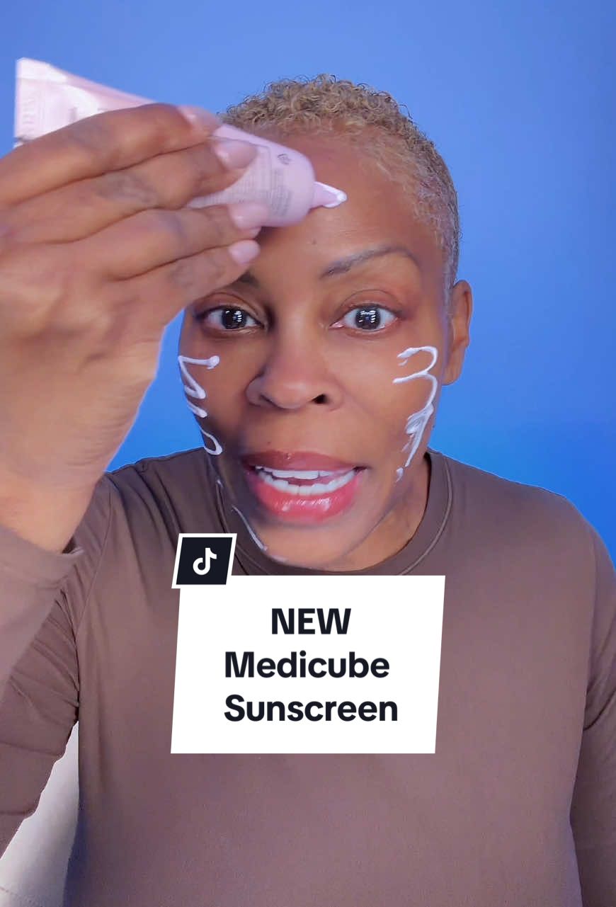 This is not your average sunscreen! The NEW Medicube Sunscreen has skincare benefits along with sun protection! @medicube global #medicube #medicubesuperbrandday #SuperBrandDay #medicubetiktokshop #sunscreen 