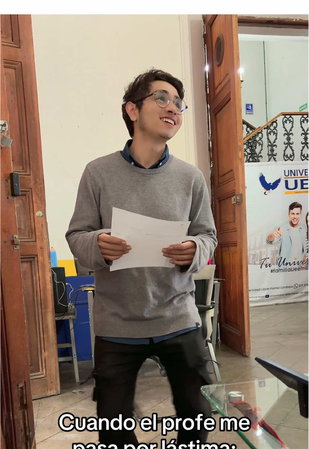 No siento mis piernas don cangrejo #cordobaveracruz #ueemcordoba #bobesponja #calificaciones #universidad 