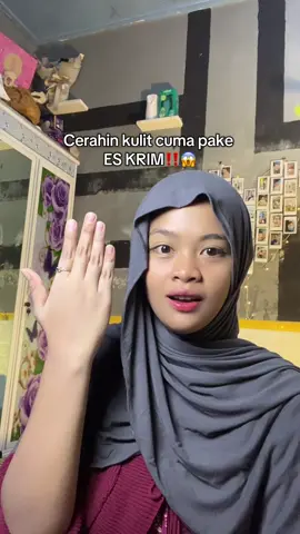 Es Krim bisa bikin kulit putih‼️😱 emang ada ya?? #yellskin #bodycream #pencerahkulit #bodylotion 