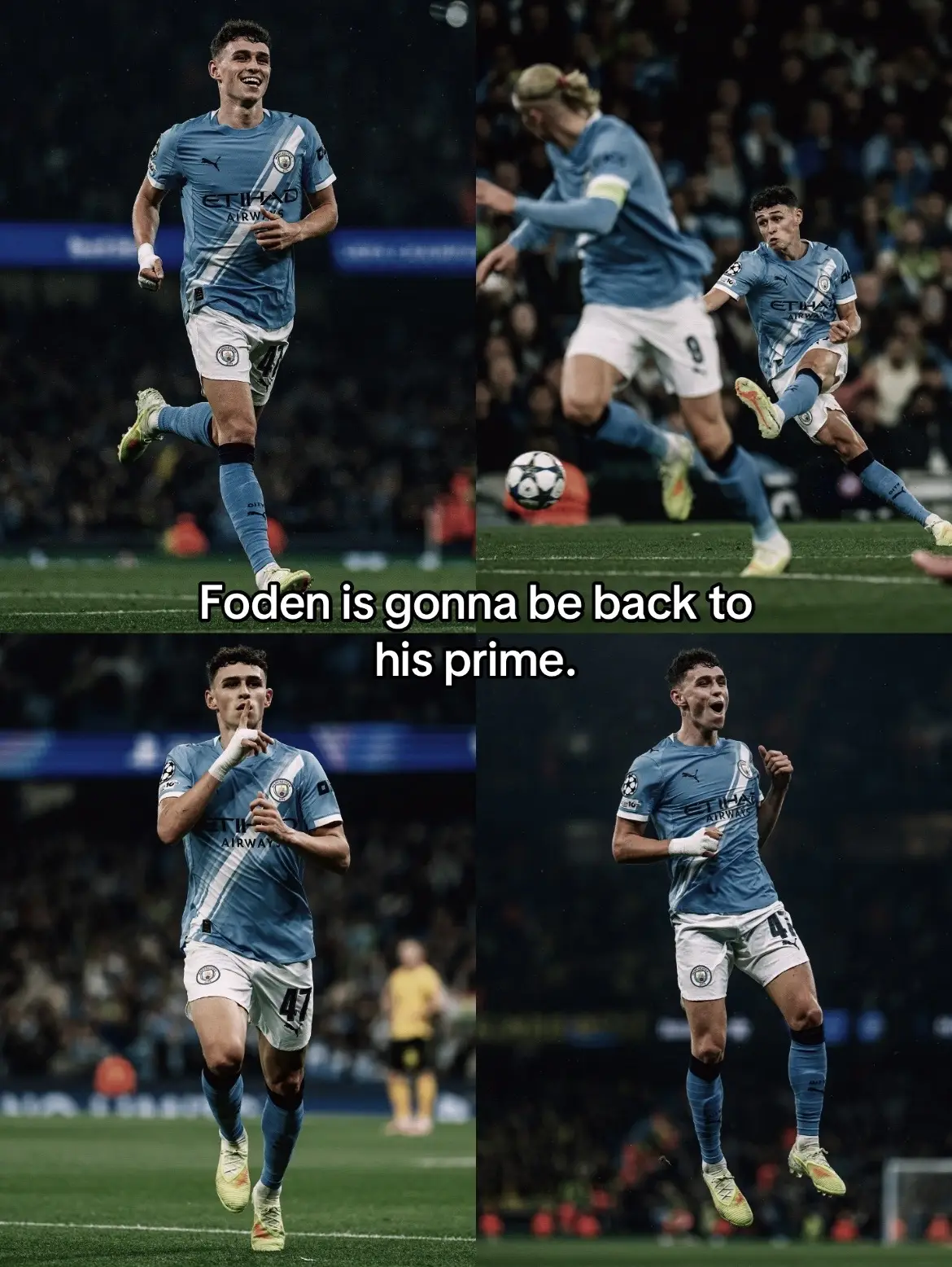 #mancity #championsleague #prime #philfoden #footballfyp 