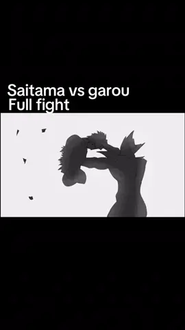 Saitama vs garou full fight #saitama #garou #opm #onepunchman #cosmicgarou 