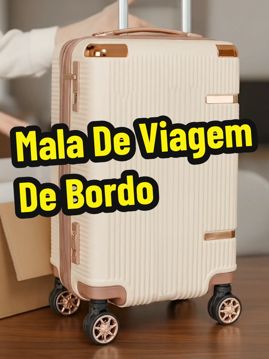 Mala de Bordo Aprovada ANAC Economize em Taxas de Despacho! Menos de 140 reais e você nunca mais paga taxa de bagagem despachada! Essa mala de bordo é aprovada pela ANAC, tem 4 rodinhas 360°, código de segurança, zíper extensor e material ultra resistente em ABS. Design sofisticado, perfeita pra qualquer viagem. Cabe tudo que você precisa e vai direto no bagageiro da cabine. Black Friday TikTok Shop imperdível! #tiktokshop1111br #tiktokshopblackfridaybr  #MalaDeBordo #ViagemSemEstresse  #EconomizeEmViagens
