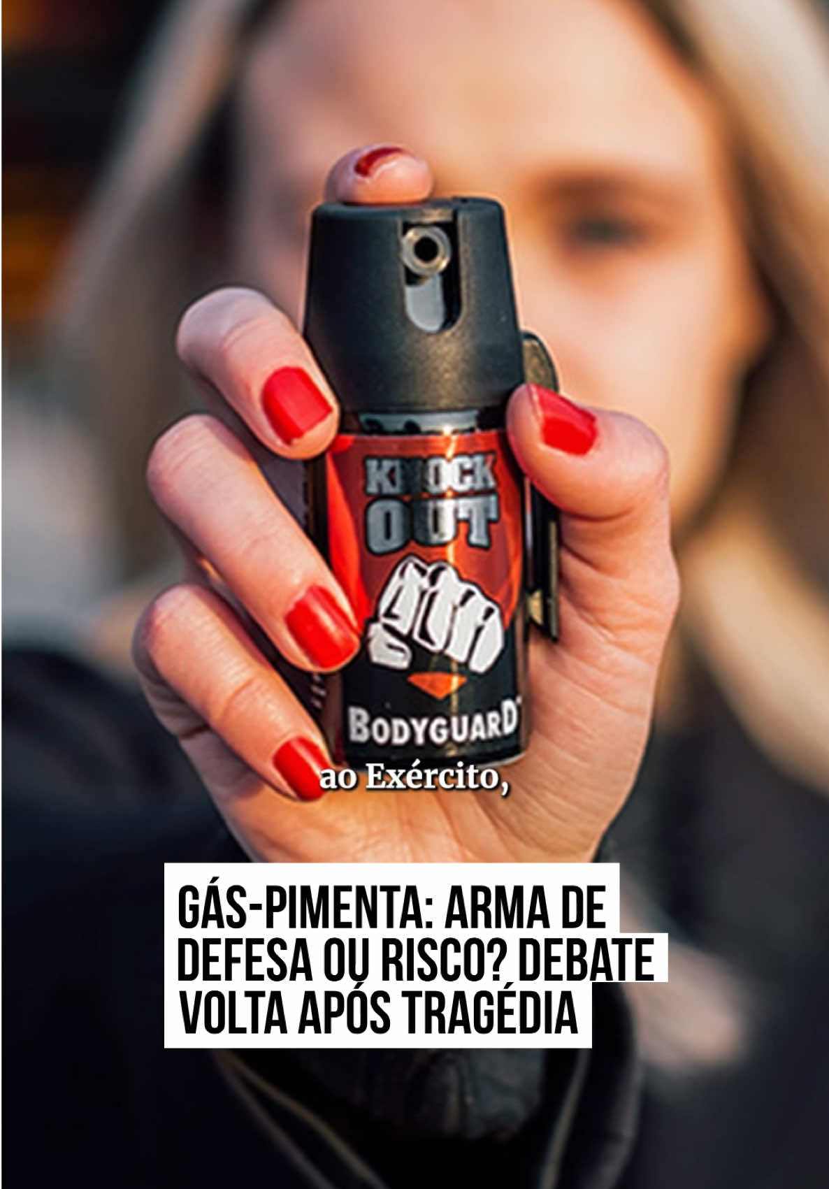 Após a m0rte de uma jovem em #SãoPaulo, o uso do gás-pimenta voltou a ser discutido no #Brasil. Projetos de lei tentam liberar o dispositivo para defesa pessoal, mas ainda não há regulamentação. #TikTokNotícias ✍🏼 Milena Vogado | 🎥 @richardmdrs 