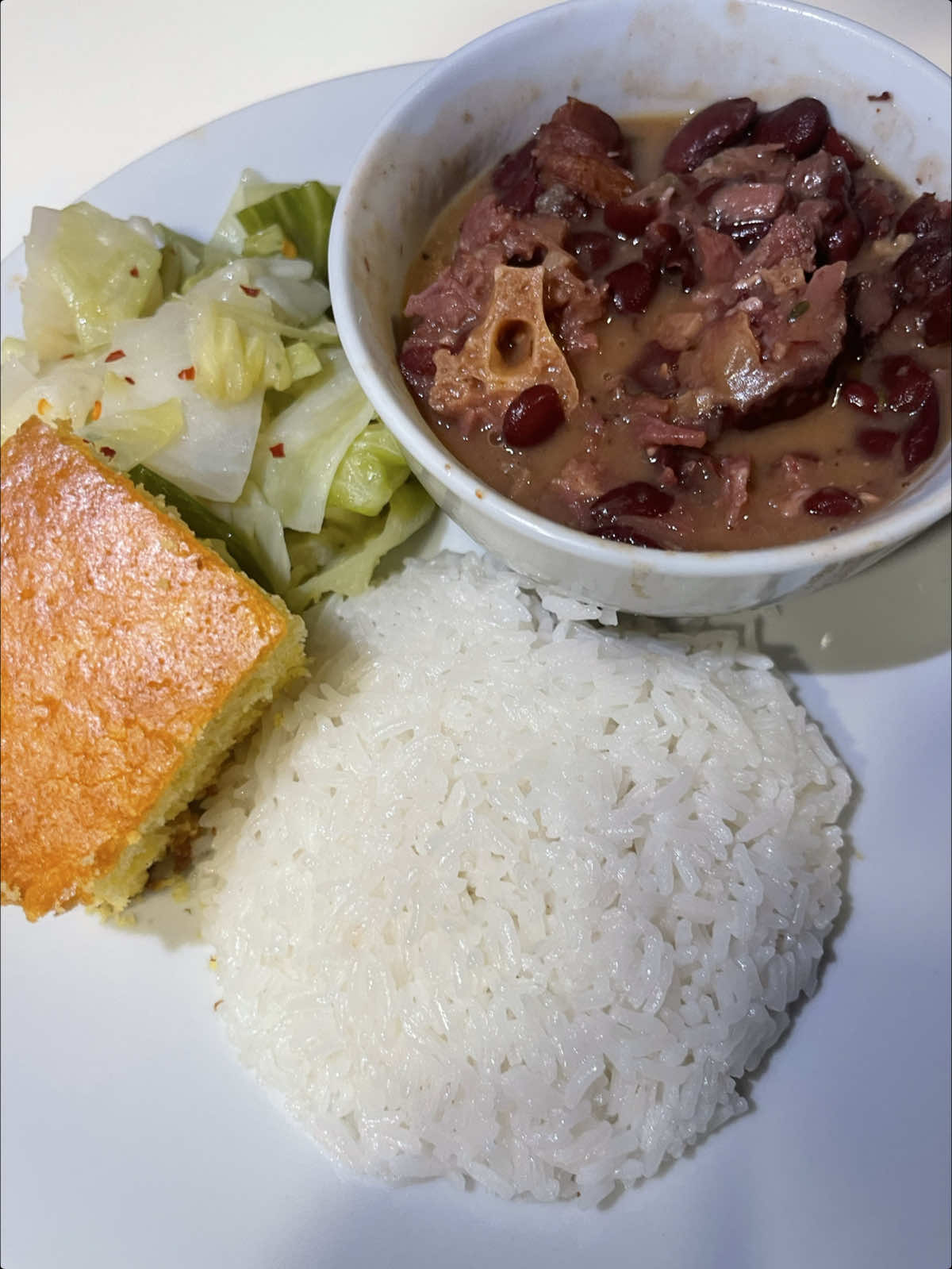 Red beans and smoked turkey necks ! I felt like cooking ! 