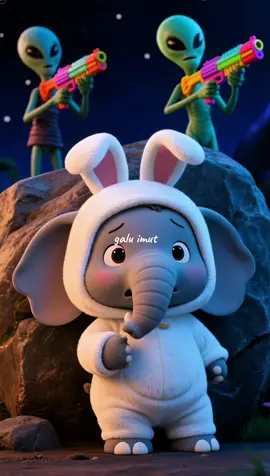 part 36: misi pelarian galu, semoga galu lolos dan berhasil pulang kebumi yaa😭 #animasi #galu #cute 