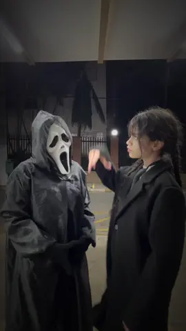 love 🖤🤍 #jennaortega #viral #wandinha #fy #ghostface 