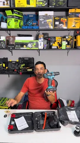 Furadeira parafusadeira profissional na bateria #TikTokshop