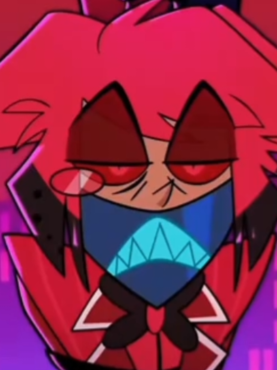 What was bro thinking😭💙❤️  #hazbinhotel #hazbinhotelseason2 #radiostatic #memes #fyp 