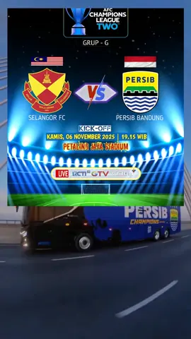 semoga 3 point #persibday  #persibbandung #persib 💙#selangorfc #acltwo 