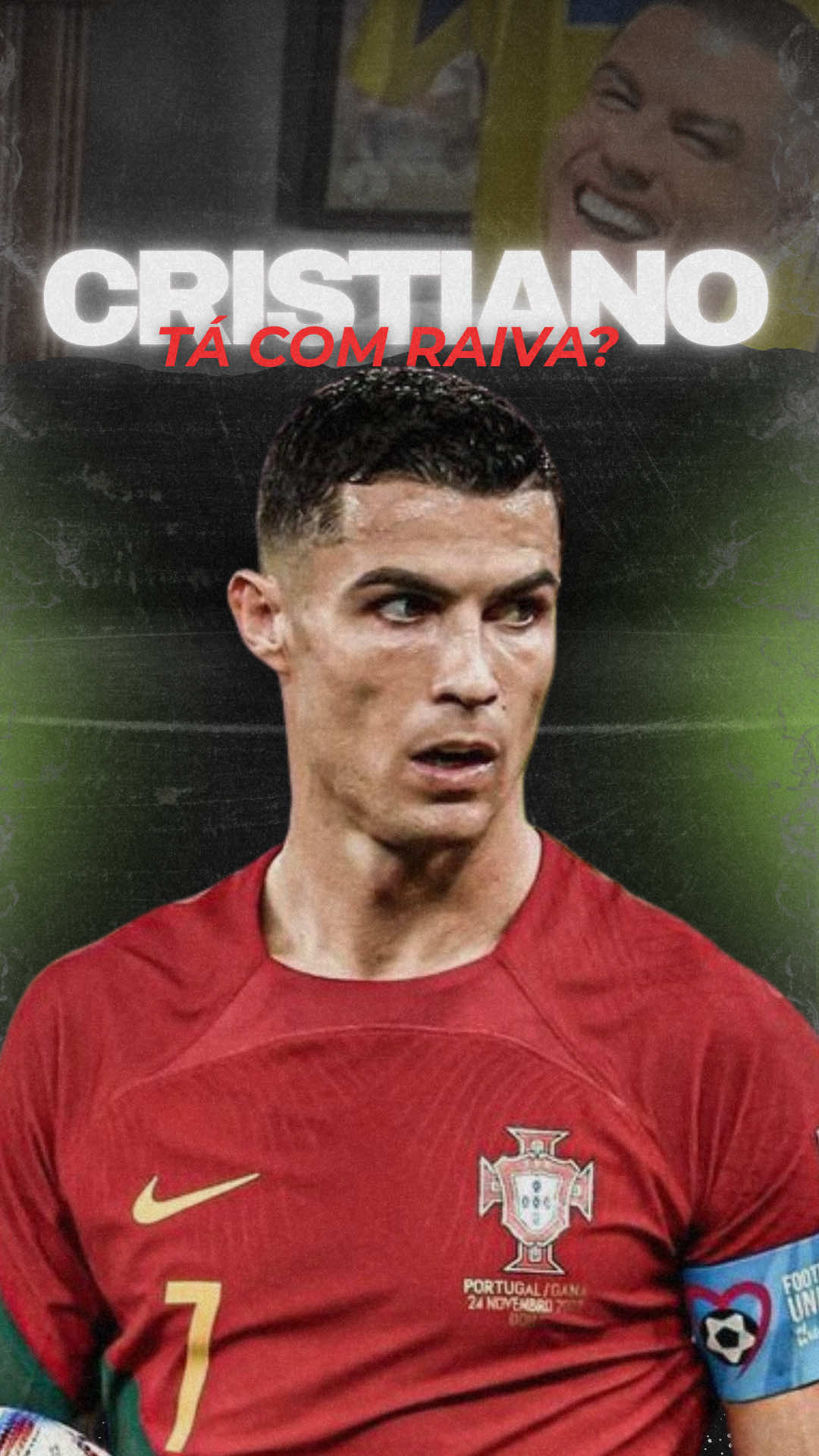 Cristiano Ronaldo tá se contradizendo?🤔 #cristianoronaldo #messi #entrevista #copadomundo #polemica 