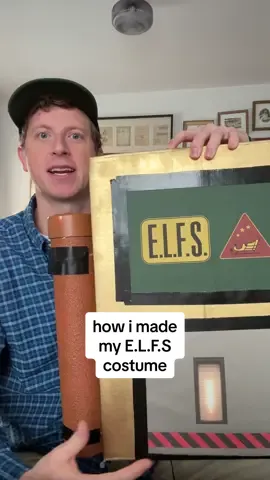 how i made my E.L.F.S. halloween costume from the santa clause