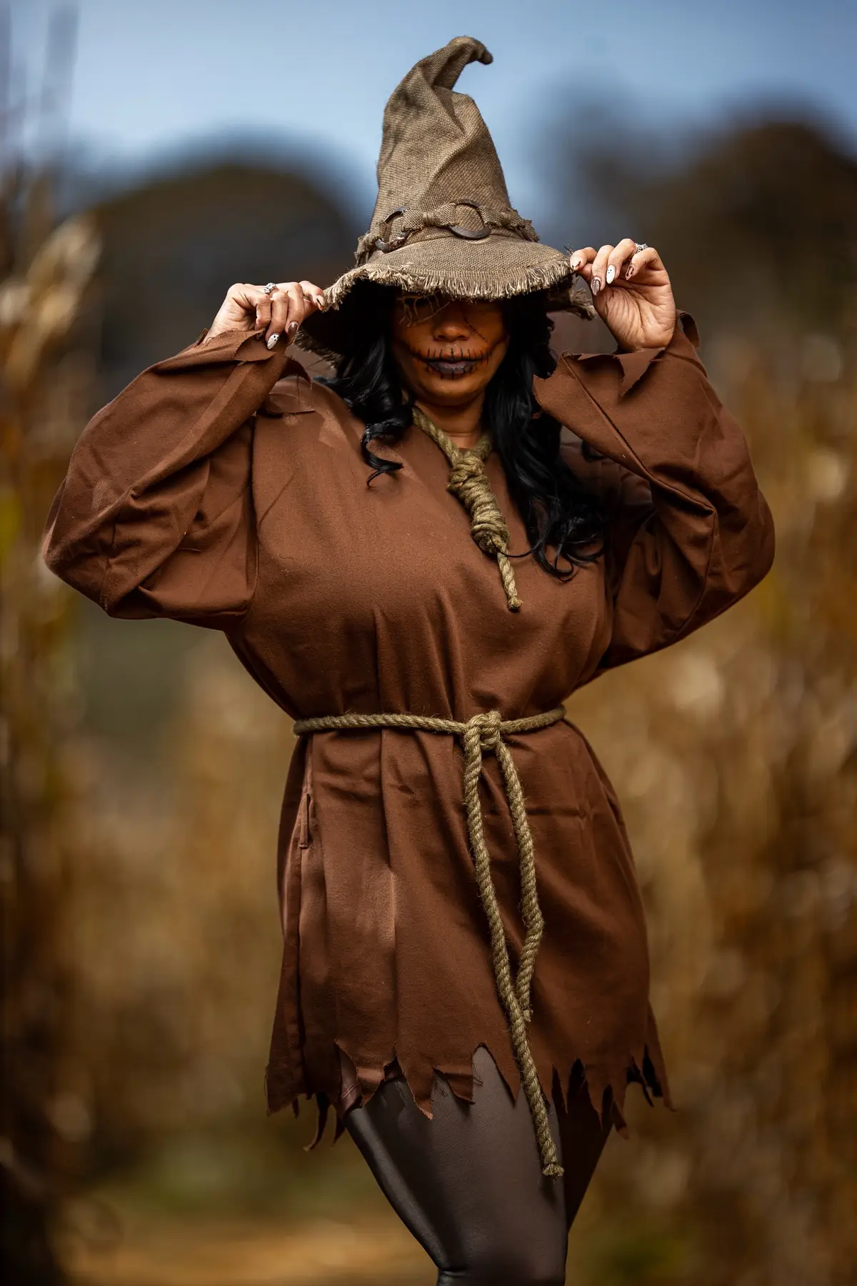 #ScarecrowEnergy #FearIsFreedom #DarkFeminine #HalloweenAesthetic #GothamVibes   