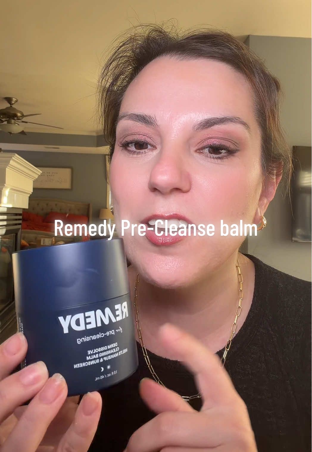 @Remedy Science new today pre cleansing balm to melt waterproof makeup and sunscreen #makeupremover #matureskincare #cleansingbalm 