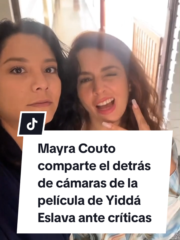 La actriz peruana Mayra Couto respaldó a su amiga Yiddá Eslava ante ola de críticas por la película 