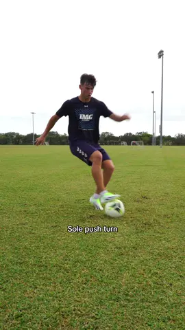 Simple turns for any player to lose defenders and break away from pressure. Save this post. ✅ #soccertraining #soccerplayer #firsttouch 