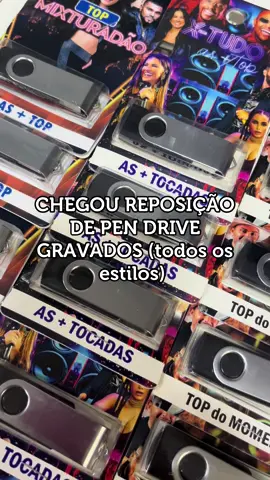 Pen drive gravados!  #estilo #musicas #vendas #viral 