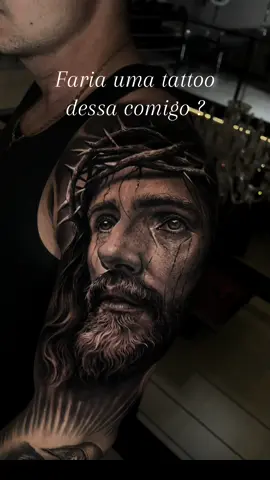 Tatuagem feita sem uso de anestesia com uma aplicação suave !  #tattoo #tatuagem #tattooartist #tattooblackandgrey #alvimtattoo 