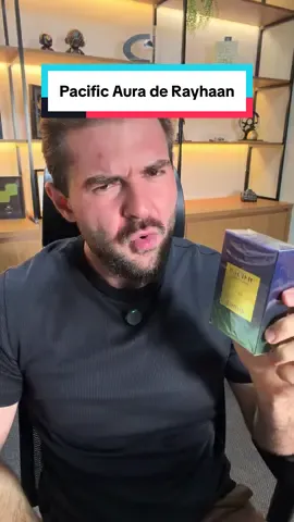 Review do perfume Pacific Aura de Rayhaan. #pacificaura #rayhaan #perfume 