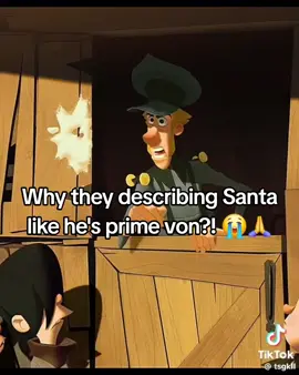 They made Santa so tuff 😭🙏 || #christmas #santa #funny #meme #trend 