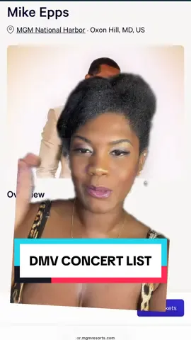 𝗗𝗠𝗩 𝗖𝗢𝗡𝗖𝗘𝗥𝗧𝗦🎵Upcoming events at @mgmnationalharbor you definitely wanna mark on your calendar: @therealmikeepps – Friday, November 14, 2025 @ 8:00 PM & Saturday, November 15, 2025.   @ludacris – Sunday, November 16, 2025 @ 8:00 PM.   @earthwondandfire – Friday, December 12, 2025 & Saturday, December 13, 2025 @ 8:00 PM.   • • •  #heyjellybeans #nationalharbor #dcnightlife  #mgmnationalharbor #dcinfluencer 