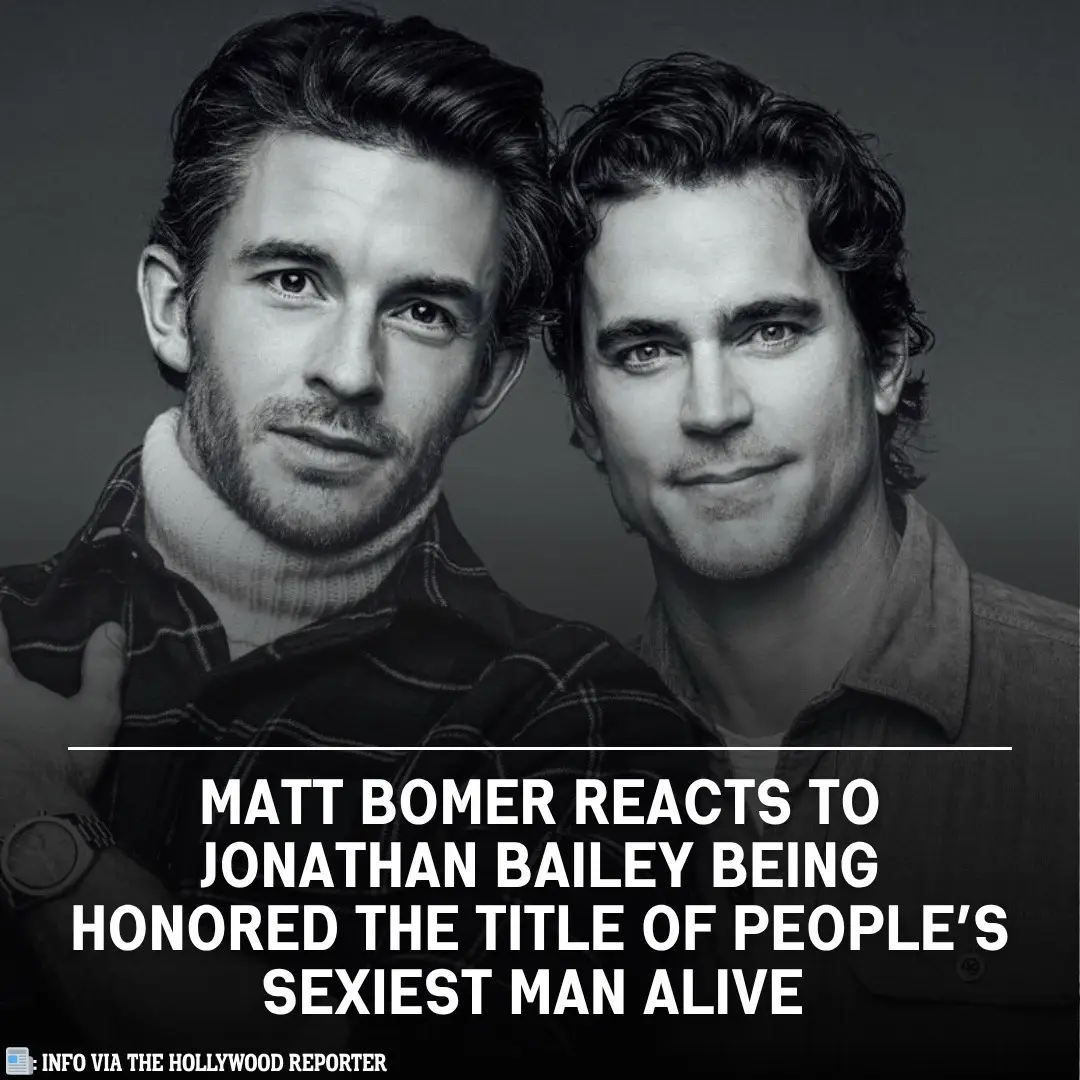 Matt Bomer reacts to Jonathan Bailey being honored the title of People’s Sexiest Man Alive: “I’m glad the world has finally woken up to what we’ve all known for years, and I could not be more proud and happy for Johnny. I love him dearly, and he is more than deserving of this title. It’s long overdue. The fact that he’s the first from the LGBTQ community makes it that much more impactful. Part of me feels like I can’t believe it’s taken until 2025, but I’m just grateful that we’re here today. I think you have to put that aside and then say, hey, progress is progress, and this is phenomenal. And I’m glad that Johnny was the guy. He’s the perfect person to hold the mantle.”  ✍️: Info via The Hollywood Reporter  Graphics designed by me  #mattbomer #jonathanbailey #sexiestmanalive #explorepage 