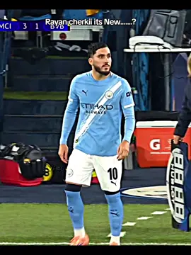 The best  replacement player ☠️ #rayancherki #cherki #fyp #mancity 