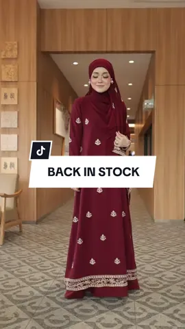 Jubah jania dah kembali..😱 Korang yang belum sempat sambar kena sambar cepat2 taw🔥🔥 #naisyahxclusive #jubah #jubahjania ##jubahbollywood 