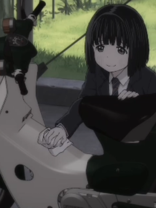 Super underrated anime. #Supercub #Supercubanime #Motorcycle #Honda #fyp 