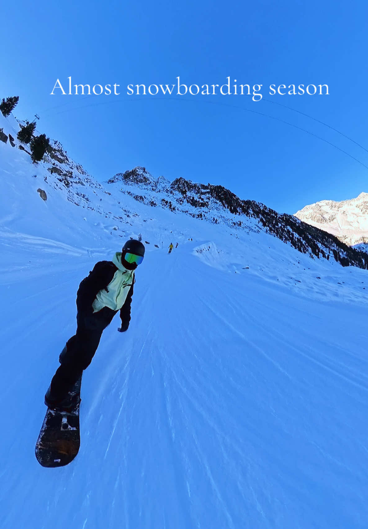 Almost snowboarding season 🏂❄️🏔️  #fyp #snowboarding #wintersports #snow #mountain