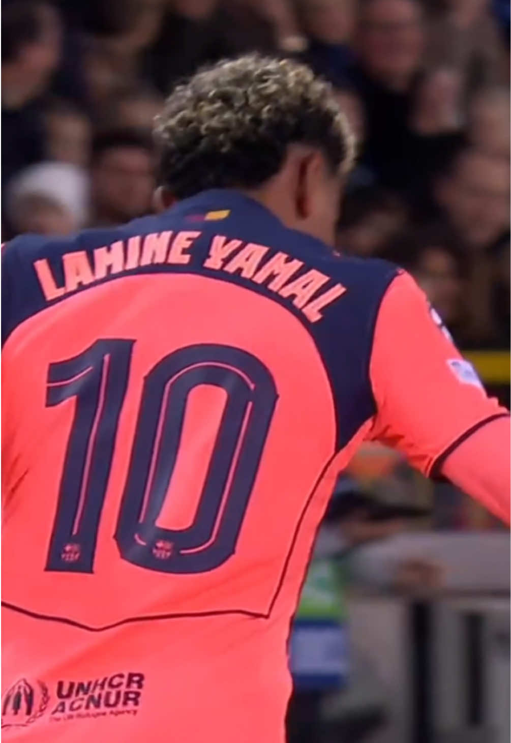 Lamine Yamal second goal today vs Club Brugge 3-3 🚀  #fyp #viral #lamineyamal #football #barcelona 