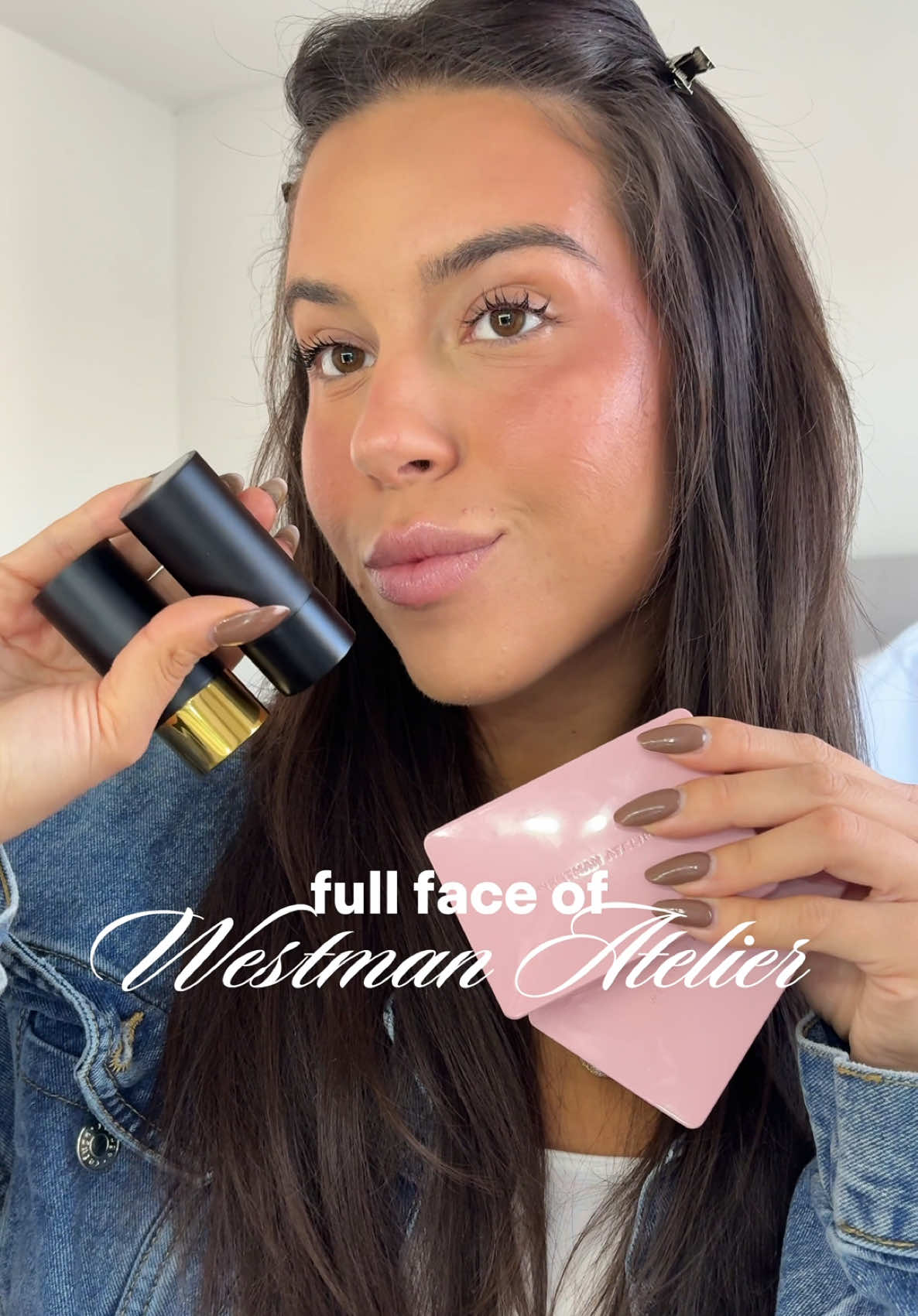 full face of @Westman-Atelier just in time for the sephora sale!!! 🧸 #westmanatelier #westmanatelierblush #westmanateliercontour #makeup #sephorasale 