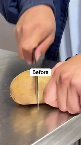 Before & After the viral lucky duck knife sharpener. Best part?No power or batteries necessary!