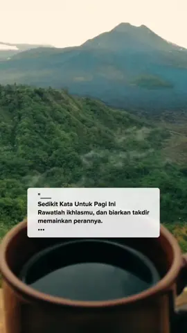 sedikit kata pagi ini🙂‍↔️ #foryoupage❤️❤️  #fypage 