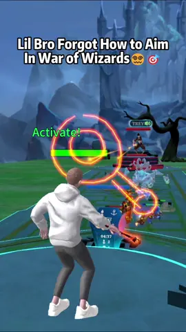 Lil Bro Forgot How to Aim In War of Wizards😵‍💫🎯 #vrgames #quest3 #quest2 #warofwizards #metaquest